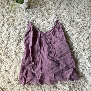 Lightweight camisole Silky Mauve Victoria’s Secret super cute Lace-Trim Women's
